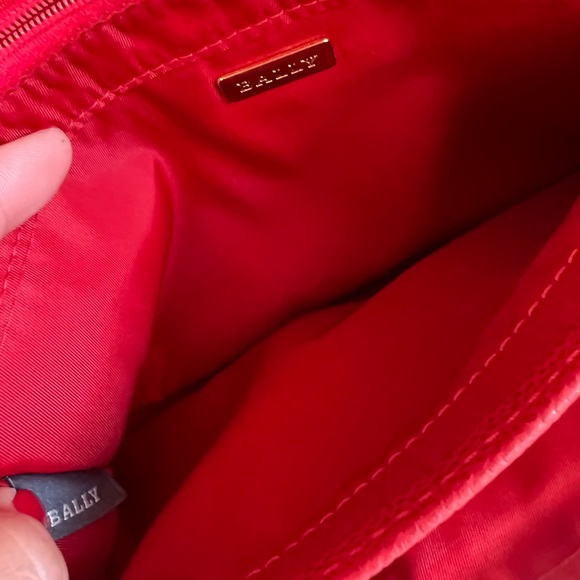 BALLY red envelope style  clutch  wallet - Picture 12 of 13